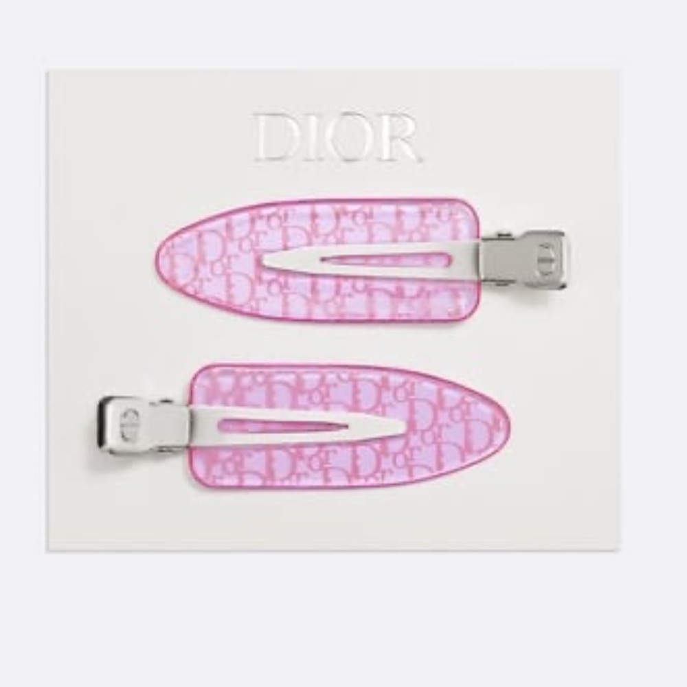 Dior Backstage Pink Hair Clips - Picture 7 of 8